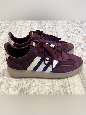 Adidas Barreda Decode Sneakers Women’s Size 9 EUC Retro Casual- Burgundy